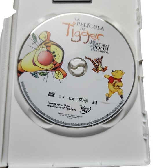 Walt Disney Classics 2000 The Tigger Movie (Spanish & English) DVD TESTED - Picture 2 of 4